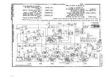Airline 74BR 2708A schematic circuit diagram